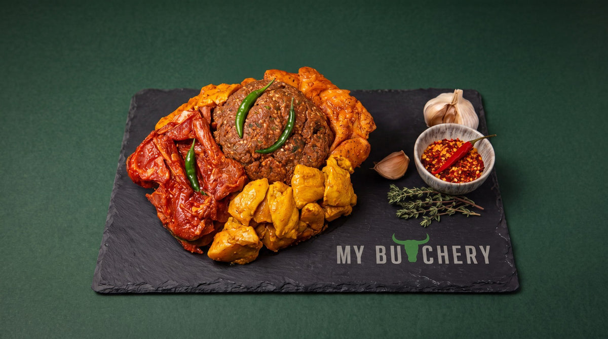 My Butchery Mixed Kebab Box, Marinated